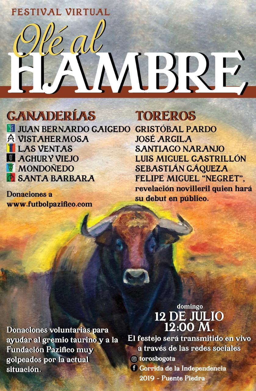 Festival <OLE AL HAMBRE> PARA EL 12 DE JULIO