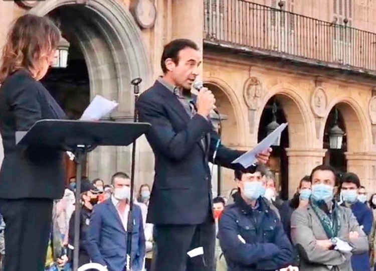 PALABRAS DE ENRIQUE PONCE EN SALAMANCA