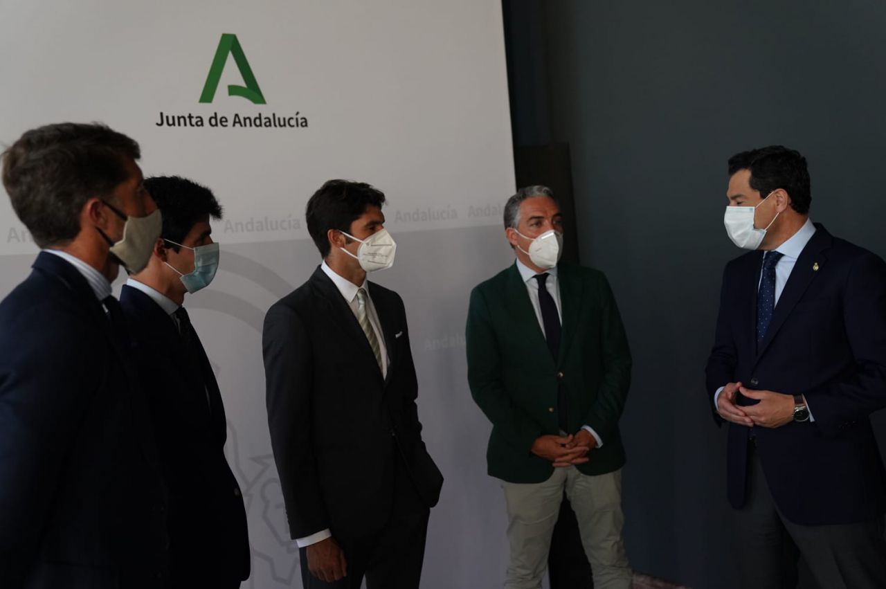 RESPALDO DE LA JUNTA DE ANDALUCIA