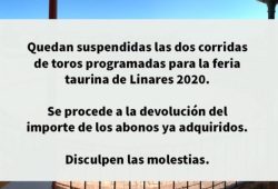 CANCELADA LA FERIA DE LINARES