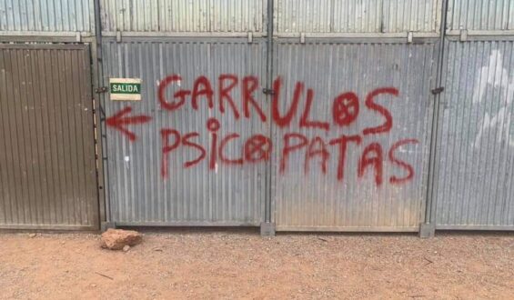 VANDALIZADA PLAZA DE TOROS