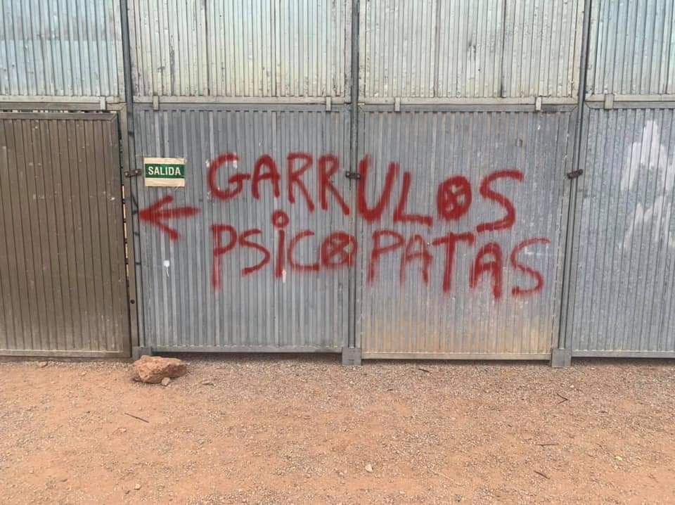 VANDALIZADA PLAZA DE TOROS