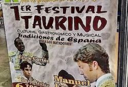 CANCELADO FESTIVAL TAURINO EN MARACAY