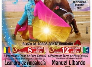 CORRIDAS COLOMBIANAS PARA TOREROS COLOMBIANOS EN VILLAPINZON