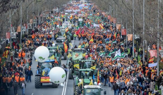 MULTITUDINARIA CONCENTRACION EN MADRID