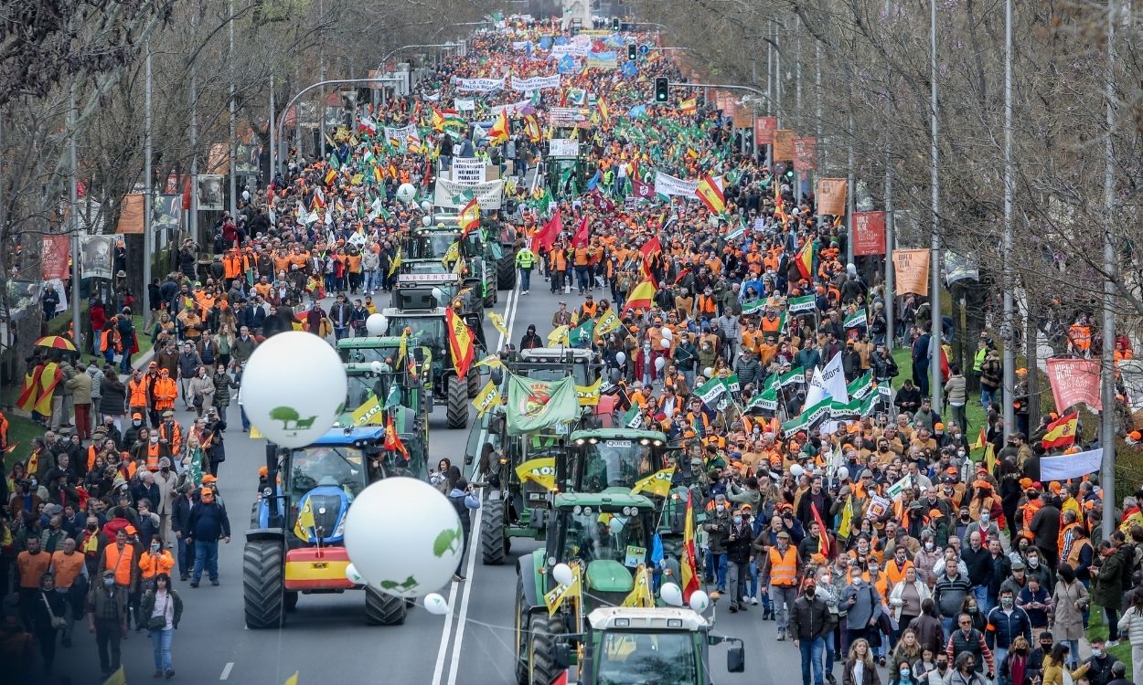 MULTITUDINARIA CONCENTRACION EN MADRID