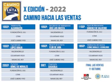 <CAMINO HACIA LAS VENTAS> Calendario