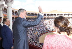 EL REY “FELIPE VI” PRESIDE LA CORRIDA DE LA PRENSA