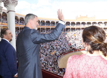 EL REY “FELIPE VI” PRESIDE LA CORRIDA DE LA PRENSA