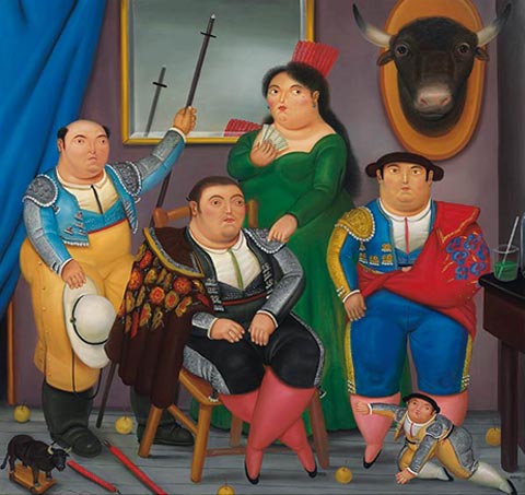 EL MAESTRO FERNANDO BOTERO EN CAMARA ARDIENTE