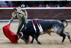 TAN SOLO UNA OVACION PARA ROMAN EN LA PRIMERA CORRIDA