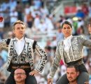 GRAN CORRIDA DE F. BOHORQUEZ CON LA QUE TRIUNFAN P. HERMOSO DE MENDOZA Y LEA VICENS EN BEZIERS