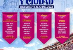 Carteles que están circulando para el evento anual de TOROS Y CIUDAD en Manizales.