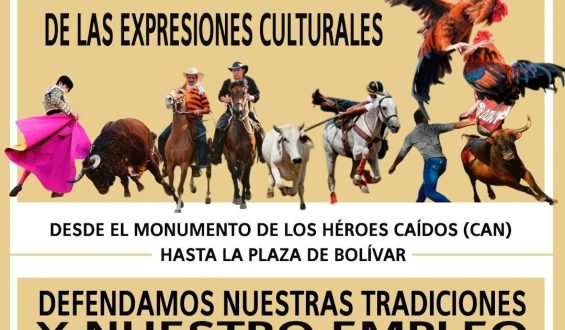 LAS EXPRESIONES CULTURALES SE UNIRAN EN GRAN MARCHA ESTE MARTES 8 DE OCTUBRE