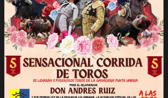 RAGONVALIA ANUNCIA GRAN CORRIDA DE TOROS PARA ENERO