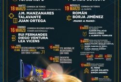 LAS FALLAS DE VALENCIA TIENE CARTELES CON DOBLETE DE ROCA REY Y TALAVANTE