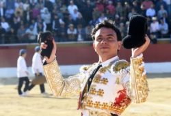 JUAN DE CASTILLA CORTÓ LA ÚNICA OREJA DE LA TARDE EN SAN AGUSTIN DEL GUADALIX
