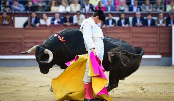 SE LE ESCAPA LA CUARTA PUERTA GRANDE A F. ADRIAN POR LA ESPADA