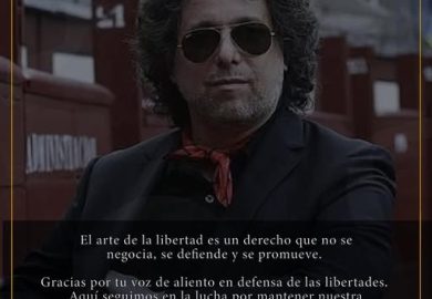 ANDRES CALAMARO ENFRENTA CON DECISION LOS ANTI TAURINOS