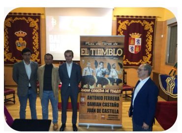 CARTEL CON NOTABLE ACENTO TORISTA EN EL TIEMBLO