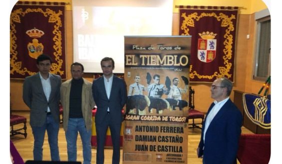 CARTEL CON NOTABLE ACENTO TORISTA EN EL TIEMBLO