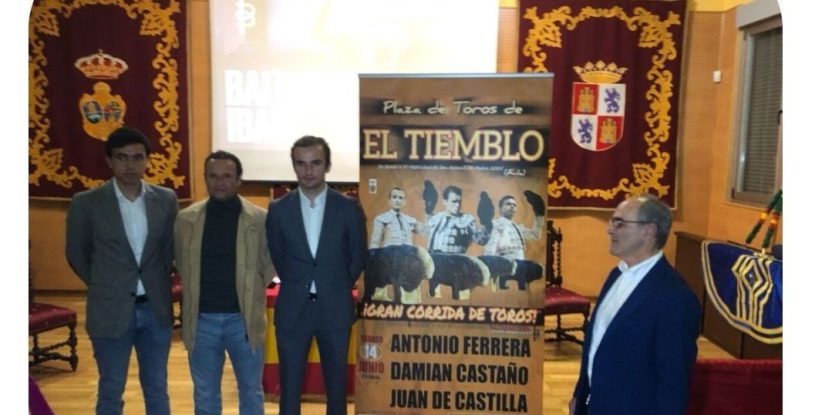CARTEL CON NOTABLE ACENTO TORISTA EN EL TIEMBLO