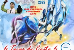 ARBELAEZ ALBERGARA INNUMERABLES AFICIONADOS EL 17 DE AGOSTO