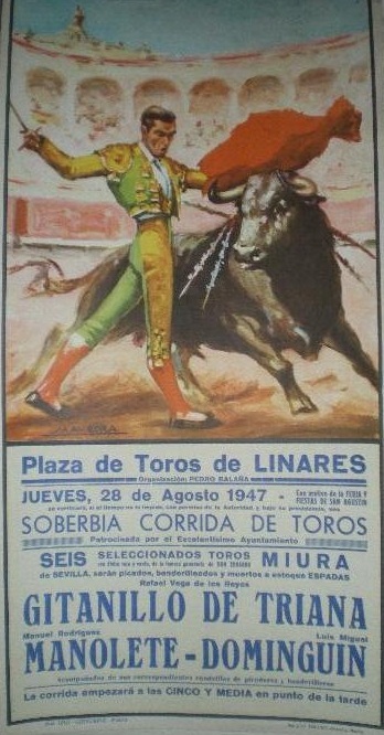 SE CUMPLEN 78 AÑOS DE LA MUERTE DE “MANOLETE”