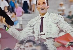 DAVID DE MIRANDA: UN TORERO DE SANGRE  FRIA. TRES OREJAS EN LA MALAGUETA