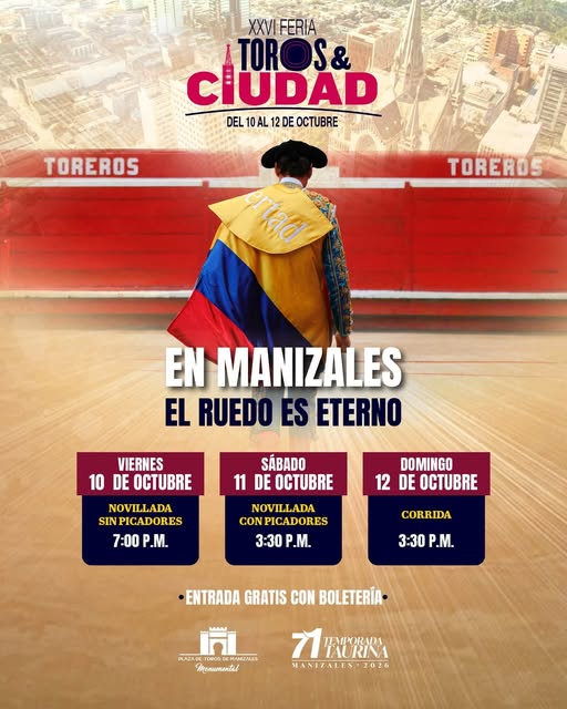 AMBIENTE GRANDE PARA “TOROS Y CIUDAD” 2025