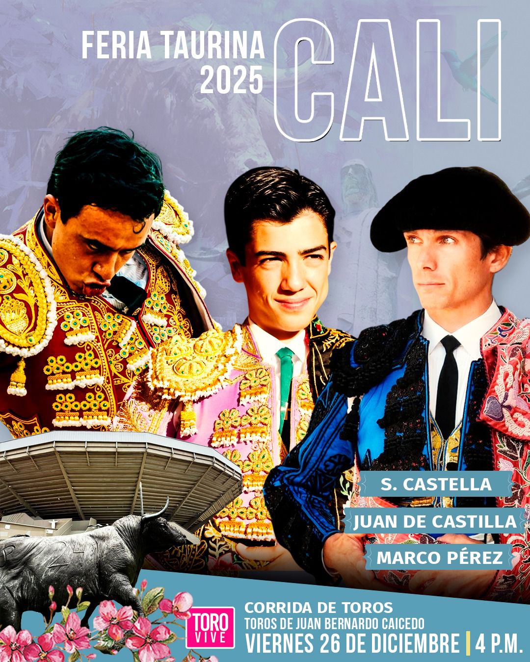 GRAN CARTEL CON EL QUE COMIENZA LA FERIA DE CALI