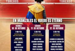 CARTELES DE TOROS Y CIUDAD EN MANIZALES