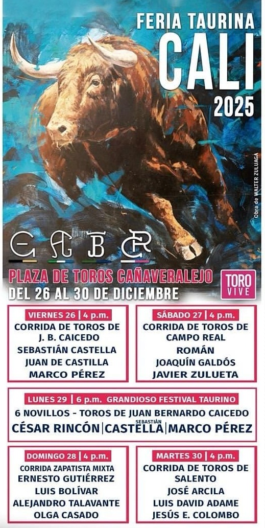 CARTELES CON ENORMES ATRACTIVOS EN CAÑAVERALEJO