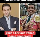 ENRIQUE PONCE  ASUME  LOS DESTINOS PROFESIONALES DE D. DE MIRANDA.