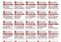 YA CIRCULAN LOS CARTELES OFICIALES DE SEVILLA!!!