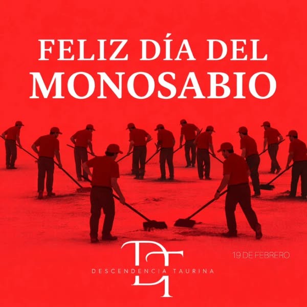 FELIZ DIA MONOSABIOS DEL MUNDO!!