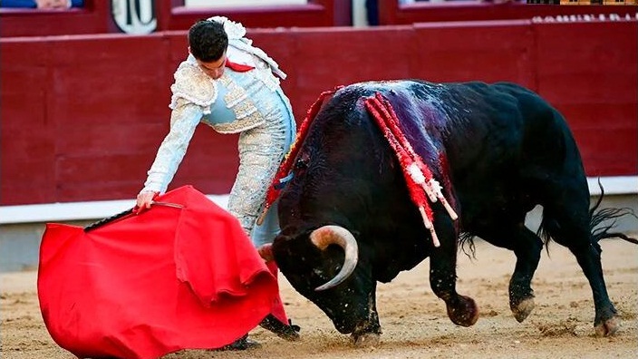 DETALLES Y OFICIO DE LOS TOREROS EN LA NOVENA DE SAN ISIDRO EN LA QUE F. ADRIAN FIRMO LO MEJOR DE LA TARDE