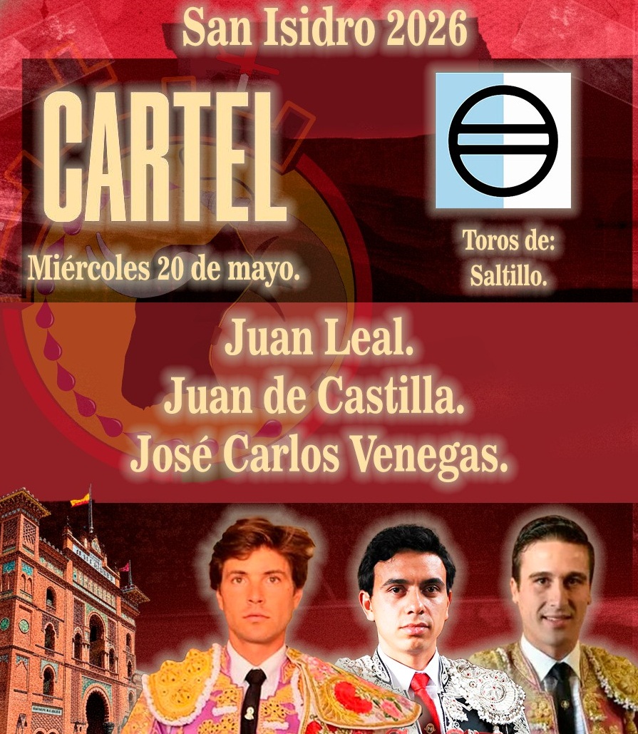 EXPECTATIVA GRANDE DESPIERTA LA REAPARICIÓN DE JUAN DE CASTILLA EN SAN ISIDRO