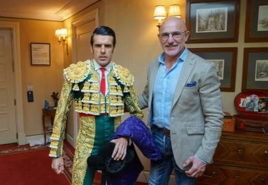 LUIS DE LA FUENTE, CAMPEON DEL MUNDO Y TAURINO QUE RECONOCE SU AFICIÓN