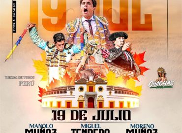 MORENO MUÑOZ EN CHACHAS – PERU EL PROXIMO DOMINGO