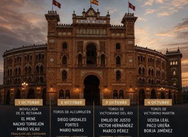 Oficializados los carteles de la feria de otoño en Las Ventas de Madrid
