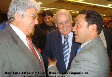 EL MUNDO TAURINO SE CONMUEVE CON EL FALLECIMIENTO DE DON LUIS ALVAREZ