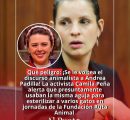 LA FUNDACION RUTA ANIMAL DE  ANDREA PADILLA ES SELECTIVA